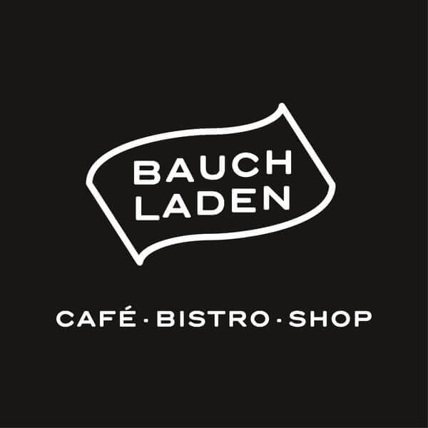 Logo Bauchladen schwarz/weiss